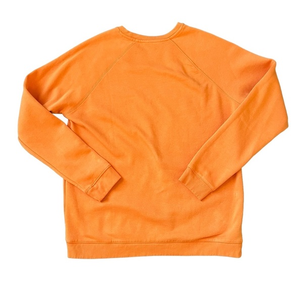 Peloton, orange and pink crewneck logo sweatshirt, size medium - Picture 8 of 8